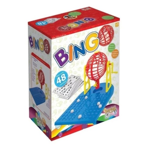 Jogo de Bingo com Cartelas e Dispenser de Bolinhas - Image 2