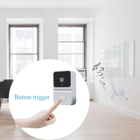 Campainha Com Câmera Vídeo Porteiro Sem Fio Wi-fi HD Inteligente - Image 2